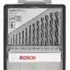 13-piece Robust Line metal drill bit set HSS-G, 118°